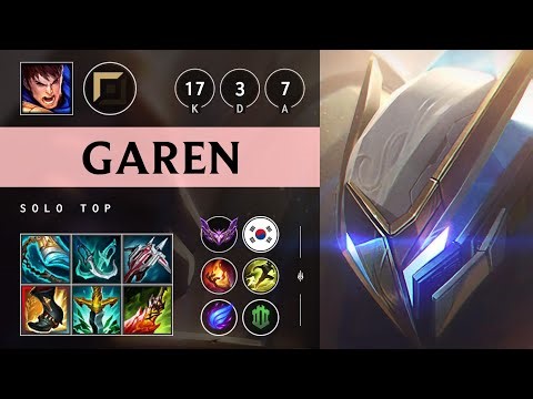 Garen Top vs Sion - KR Master Patch 25.17