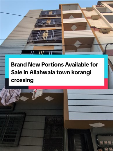 Brand New Portions for Sale in Allahwala Town