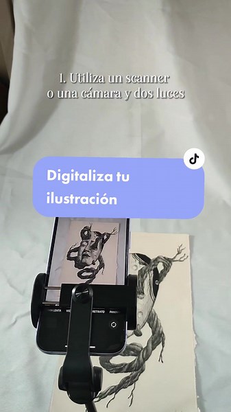 Cómo digitalizar tus dibujos e ilustraciones en 5 pasos