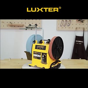 LUXTER New Arrival 10-Inch Wet Sharpener 400W Knife Sharpening Benchtop Machine with Variable Speed Low Noise Metal Polishing