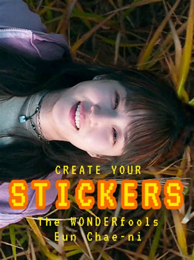 FREE Stickers: The WONDERfools Eun Chaeni Sticker Set 3