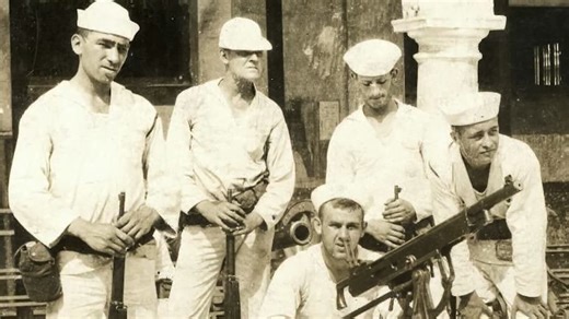 US Navy rifle squads?