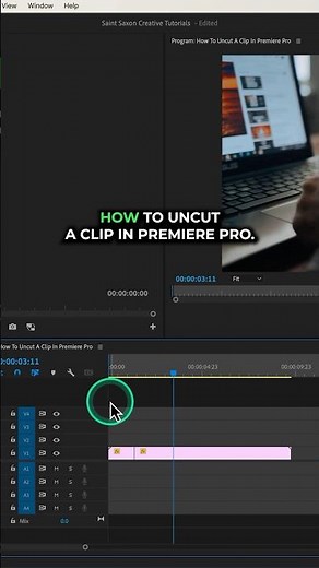 Master Premiere Pro 2024: How to Uncut Clips Like a Pro!