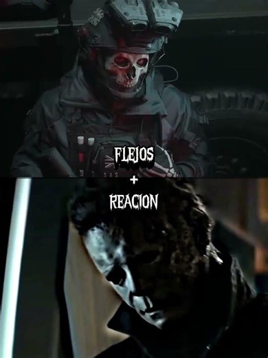 Simon "Ghost" Riley (COD Juegos/Comics) Vs Michael Myers (H18-HE) | #callofduty #halloween #slasher