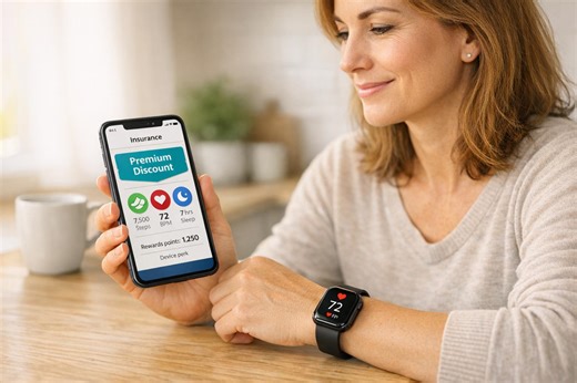 Insurance Discounts Through Health Tracking Compliance Home