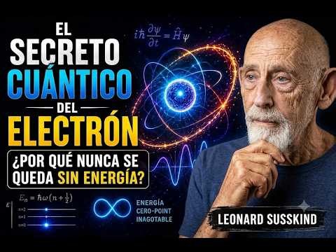 El Secreto Cuántico del Electrón: ¿Por Qué Nunca se Queda Sin Energía? | Leonard Susskind
