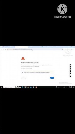 Your Connection is not Private l Privacy Error Google Chrome #windows10