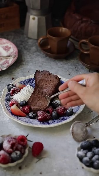 Chocolate basque cheesecake recipe