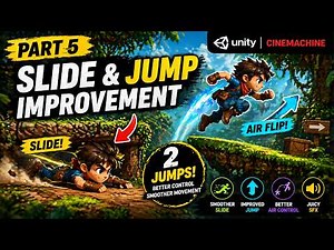 Slide And Jump Fix (Part 5) | Unity 2.5D Jungle Game Development Course | Complete Game from Scratch