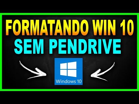 Como Formatar WINDOWS 10 Sem PENDRIVE