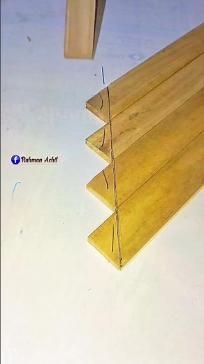 (carpenter's tricks) easy way to make a rectangle (45 degree angle)