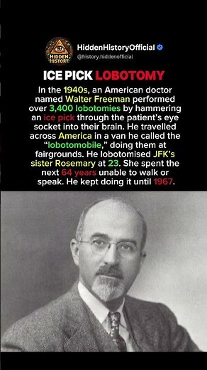 America’s Ice Pick Doctor #history