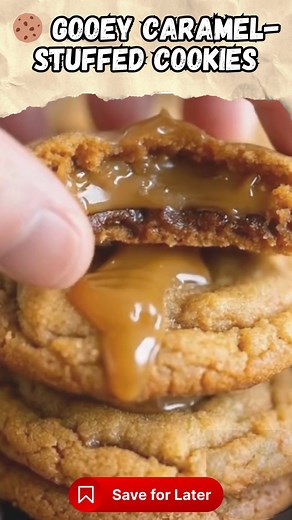 20K views · 208 reactions |  Gooey Caramel-Stuffed Cookies Soft,...