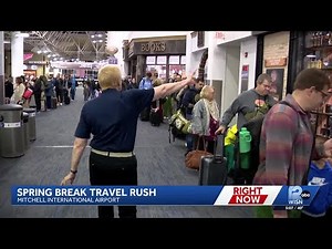 Spring break travel peaks at Milwaukee's Mitchell International Airport