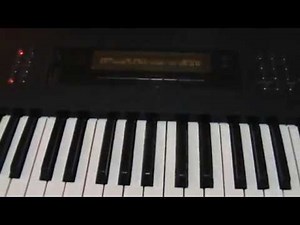 Programando un Korg M1 vía midi OX