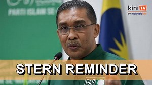 PAS secretary-general Takiyuddin Hassan has prohibited all party members from making comments publicly, including matters related to state election candidates. In a statement last night, he said any questions or disputes that arise must be resolved through internal channels. https://www.kinitv.com/en/kininews/127490 | KiniTV | Facebook