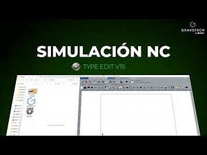 Software CAD/CAM TypeEdit V15 | Simulación NC avanzada