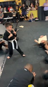 SUPPORT FROM THE TRIBE: A 5-year-old learned the lesson of perseverance when he broke a wooden board with his foot after several failed attempts. What made the moment extra special was the support from his classmates.❤️ bit.ly/2VEvscK | FOX 4 News