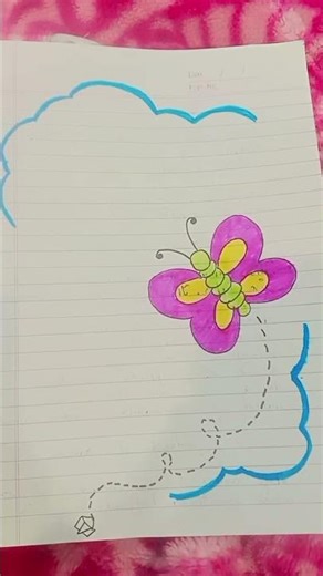 lesson page design 💓🧿 with colours #art #coloringadventure #drawing #artinstruction #painting