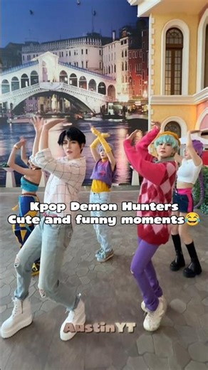 Kpop Demon Hunters‎Cute and funny moments😂#kdph #kpop #kpopdemonhunters #cosplay #sajaboys #zoey