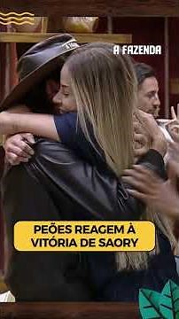 Confira agora a reação dos peões da Sede com a volta da nova Fazendeira!!! #AFazenda #shorts