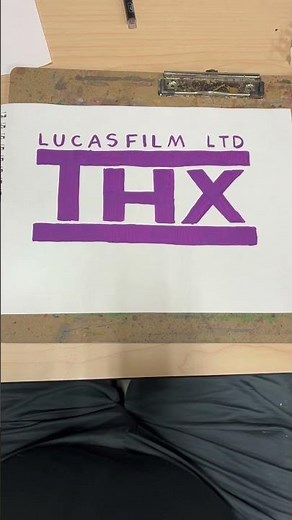 THX Lucasfilm LTD Logo with 778 Brush Marker #thxlogo #thxlucasfilmltd