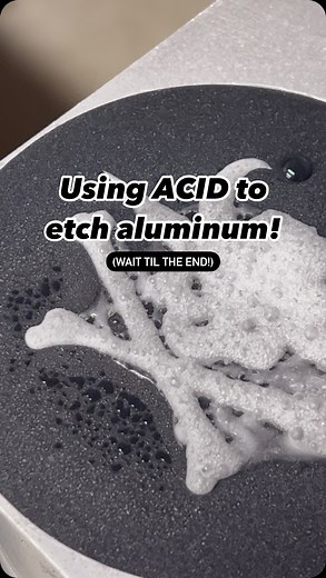 Evan Ohl on Instagram: "Want more progress reels like this one? Today I’ll show you how I etch aluminum using hydrochloric acid. I created a design in Illustrator and cut it out on my vinyl plotter. This will be for an upcoming dystopian cyberpunk costume I’m working on! Trying to get better at showing the little things more often since they’re usually the most fun to do. #wipart #propmaker #cosplaycommunity #cyberpunkart #cyberpunkers #cosplaywip"