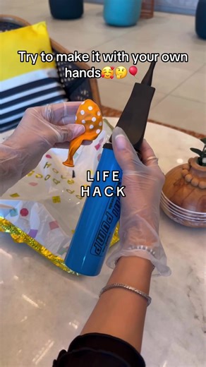 Creative Tutorial for Making Yarn Foil Balls