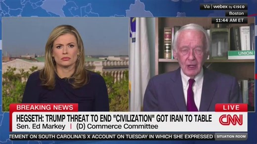 Markey: "They were planning an actual genocide -- a destruction of a civilization. That's why Trump should be impeached, that's why Democrats should file impeachment articles against Trump, that's why the 25th Amendment to remove me should be invoked."