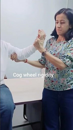 Cog Wheel Rigidity#education#physiology#medicine