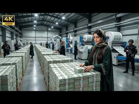 Inside Iran’s Rial Factory: Printing Billions as Currency Crumbles