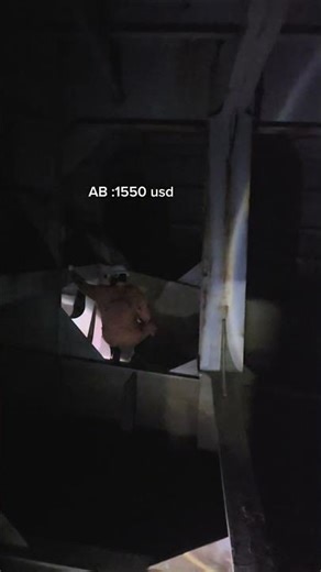 Inside the Ballast Tank Inspection ⚙️ #ShipLife #Shorts