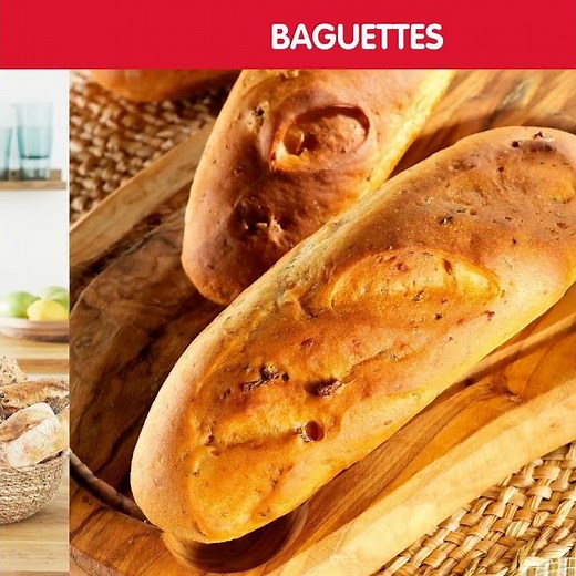 MOULINEX | Home Bread Baguette : du pain frais et de délicieuses baguettes !