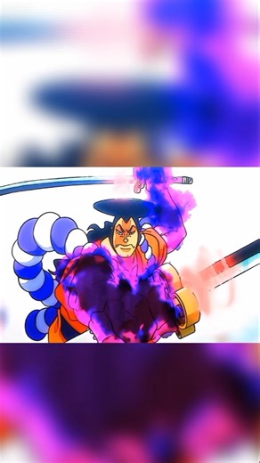 Oden The Man Who Scar Beast Kaido #anime #anime #animeedit