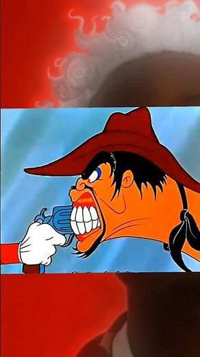 POV: Old Cartoons 😂 You can't Arrest A Mamba Gangsta Just like That with a Gun 😁 #daffyduck