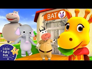 Funny Animals Song | Nursery Rhymes and Kids Songs | Little Baby Bum