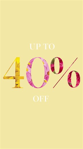 Hurry! Enjoy up to 40% Off our Spring collections ❤️ #trelisecooper #saleon #sale
