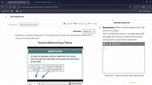 Write a theme statement for "All Summer in a Day." Hint: consid... | Filo