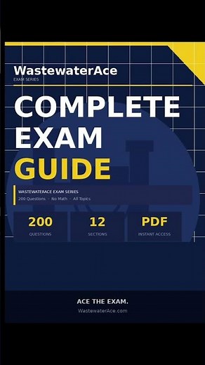 Grade 1 & 2 Wastewater Operator Exam Prep You Can Actually Use #certification #exam