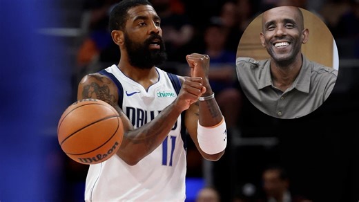 Kyrie Irving's dad Dredrick hitting game-winning layup makes Mavs' star go gaga during ANTA tournament