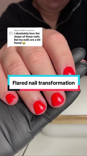 Fanning out nails transformation
