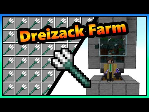 Trident Farm Minecraft | Simple Trident Farm | 1.21+