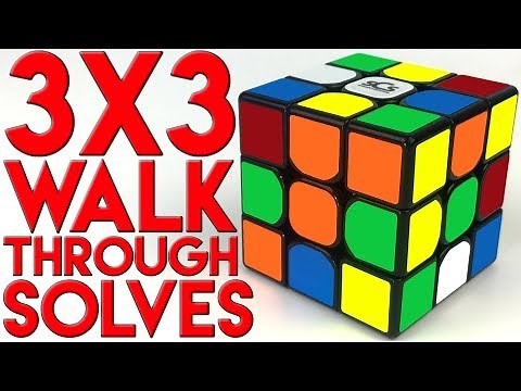 Advanced 3x3 Walkthrough Solves
