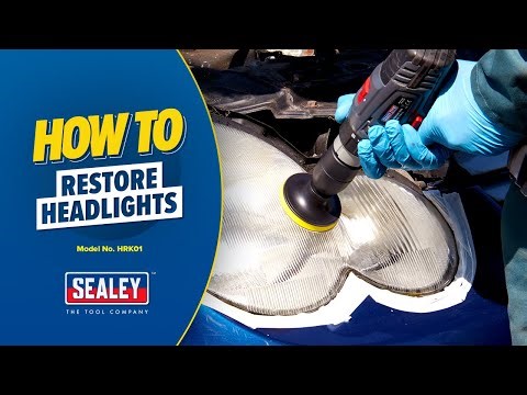 How to Restore Cloudy Headlights | Sealey HRK01 Headlight Restoration Kit Tutorial