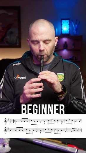 The Old Favorite (tin whistle) - Beginner/Intermediate/Advanced