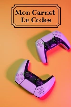 Amazon.com: Carnet De Codes: Bloc notes codes (French Edition): jeu, Mr Console: Libros
