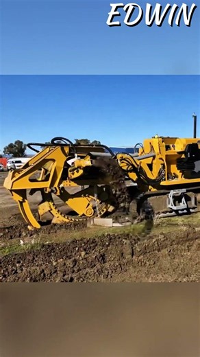 High Power Wheel Trencher Machine