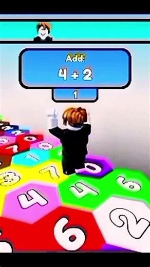 Roblox gameplay math race #roblox #short #robloxgames