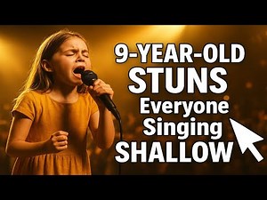 Amazing 9-Year-Old Girl STUNS Everyone Singing Shallow by Lady Gaga Emotional Performance Goes Viral