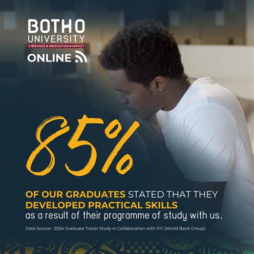 🎓 Botho University Online — An African university shaping future-ready graduates! ✅ Flexible, affordable & accessible online learning ✅ Learn anytime, anywhere — web & mobile access ✅ Micro-learning modules at your own pace ✅ One-on-one support from dedicated mentors ✅ Focus on innovation, entrepreneurship & real-world skills 🌍 Empowering Africa’s next generation of leaders — with learning that fits your life. 👉 Apply Now & Start Your Journey Today! | Botho University Online - BUO